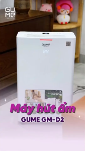 Máy Hút Ẩm và Lọc Không Khí Gume GM-D2 - Công Suất 440W - Sựa Lựa Chọn Ưu Việt Cho Những Ngày Nồm Ẩm Giúp Làm Khô Nhanh