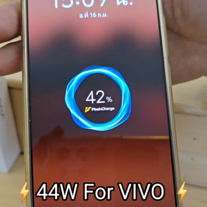 ที่ชาร์จ 44W For VIVO Y36 5G SuperFlashCharge ชาร์จด่วนเร็วตรงรุ่น หัวชาร์จ สายชาร์จ 1- 2เมตร