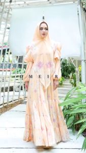 100% REALPIC Gamis Syari LEBIYA BY OMEIRO - Umroh LEBARAN REALPIC 100% REALPIC