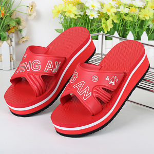 Dép Đế Dày Mùa Hè Mới Cho Nữ Đế EVA Chống Trượt Đế Giữa Đế Cao Su Ngoài Trời Thời Trang Thường Ngày Dép Đế Dày