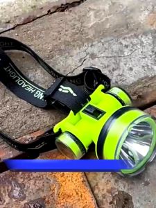 1Kimp Professional Diving Headlight Rechargeable Headlamp Flashlight Underwater Light Waterproof Led Fishing Flashlight Diving Flashlights