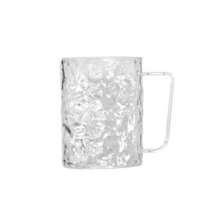 Thick Glacial Pattern Luxury Mouthwash Cup