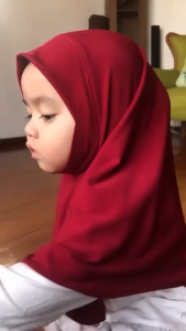 Jilbab Instan Bergo ANAK DAGU Jersey Usia 1-5 Tahun / Kerudung Instan Anak Premium Terlaris