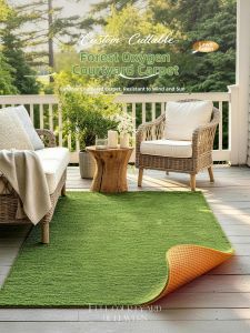 Waterproof UV-Resistant Slip-Resistant Wear-Resistant Trimable Turf Mat
