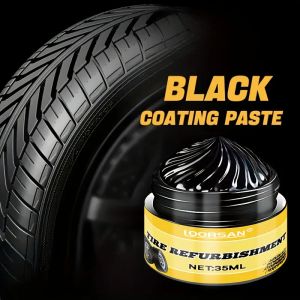 Advanced car tire polish anti crack anti-aging plastic parts refurbishment paste bicycle and motorcycle tire black whitening