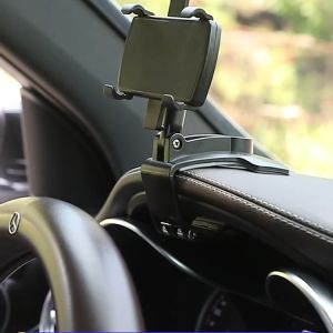 Holder Mobil 3in1 / Dudukan HP Universal / Car Holder untuk GPS dan Spion / Dashboard Visor Meja Multifungsi 360°
