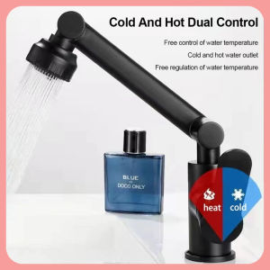 1080° Rotating Kitchen Faucet Stainless Faucet Sink Wall Mounted Faucet 2 Water Outlet Modes