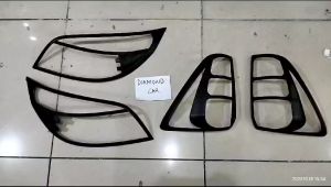 Paket garnish lampu hitam doff New Rush 2013-2014.