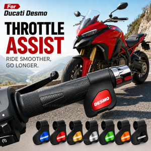 For Ducati Desmo 250 MX 450 MX Desmosedici RR Motorcycle Throttle Assistant Clip Labor Saver Acceleration Labor-saving Auxiliary
