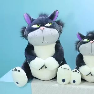 ตุ๊ตาแมวลูซิเฟอร์ใหม่ Lucifer Cat ของเล่นตุ๊กตา ตุ๊กตาลูซิเฟอร์ รูปการ์ตูนดิสนีย์ ตุ๊กตาผ้ากำมะหยี่ เจ้าแมวตัวอ้วน