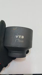 ลูกบล็อก ลูกบล็อกยาว 1นิ้ว CR-V​ ลูก​บล็อก​ ใช้กับบล็อกลม  เบอร์  75