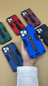 Robot Armor Phone Case With Holder For Infinix Hot 60i 50i 40 Pro Smart 10 9 8 7 Note 50 40 30 Pro Plus GT 20 Pro