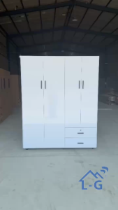 TỦ QUẦN ÁO NHỰA ĐÀI LOAN 4 CÁNH – KÍCH THƯỚC 1m45 x 47cm x 1m8