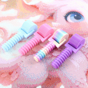 Dụng Cụ Lăn Tranh Kim Cương Bằng Nhựa Có Thể Tháo Rời Với Hạt Để Cố Định Và Sửa Chữa Chặt Chẽ Phụ Kiện Nghệ Thuật Tranh Kim Cương Tự Làm