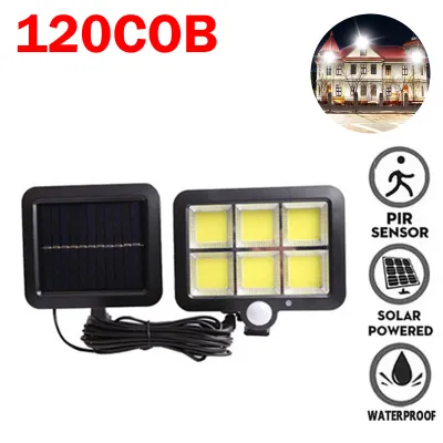 3000LM Super Bright Solar Lights Outdoor Split Wall Lamp 3Mode Waterproof Motion Sensor Street Light For Home Garden Landscape