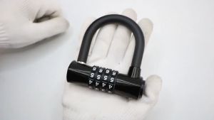 Khoá Số Mật Mã 4 Số Chữ U Không Cần Chìa Chống Cắt An Toàn Ổ Khóa Số Bằng Thép Cao Cấp
