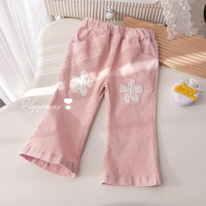 Leisure Flower Tapped Flare Pants