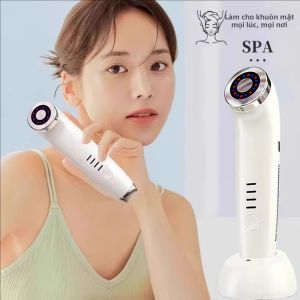 Máy Làm Đẹp Mặt Bằng Sóng Siêu Âm RF Sử Dụng Tại Nhà Chống Lão Hóa Nâng Cơ Săn Chắc Da Tích Hợp Công Nghệ RF EMS Siêu Âm Và Massage Rung.