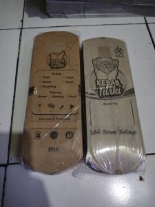 Wadah kebab l bungkus kebab l dus kebab 255cm x 82 cm isi 25 pcs