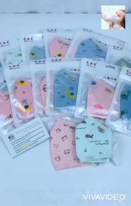 Khẩu Trang Cho Bé 3D Xuất Hàn Với 4 Lớp Chống Bụi Có Nút Chỉnh Quai Đeo