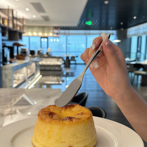 Dessert Cake Knife 316 Stainless Steel Butter Cream Spread Knife Bright Stainless Steel Knife for Eating Sweet Desserts