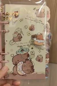BINDER BESI CAPYBARA | DIARY JURNAL | BUKU BINDER NOTE | ORZY | ORGANIZER BOOK | BUKU BINDER WEEKLY PLANNER|| LZD KMK