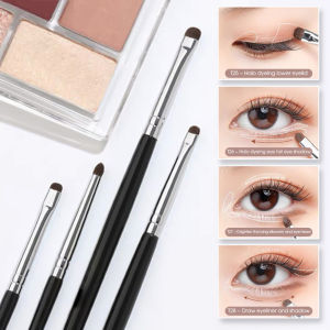 Makeup Brushes 4/1pcs Eye Shadow Blending Eyeliner Eyelash Eyebrow Brushes Professional Eyeshadow Brush