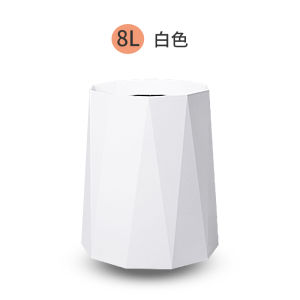 Nordic Large Size Garbage Can Indoor Living Room Bedroom Uncovered Trash Can for Home Use round Barrel Shape Plastic Cans