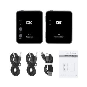 IRIN | Bộ Thu Phát Không Dây DK Dành Cho Nhạc Sĩ Hệ Thống Giám Sát Tai Nghe Độ Trễ Thấp Bộ Dụng Cụ Biểu Diễn Trực Tiếp Chất Liệu Nhựa Acrylic