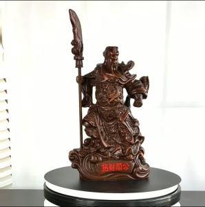 LIWAN | Blessing Wealth Attraction Guan Yu Figurine