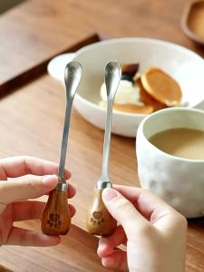 SHUEHO | Elegant Pink Long Handle Coffee Spoon
