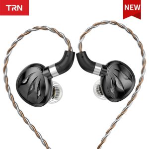 TRN Rosefinch Planar Driver In-Earหูฟังโลหะใส่ในรูหูเบส HIFI เสียงรบกวนหูฟังตัดเสียงรบกวนหูฟัง