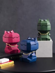 QIAOPIDIANDIAN | Covered Aesthetic Creative Trendy Cartoon Ashtray