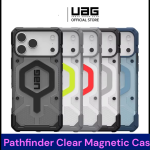 Mobileworld iPhone 17 17Pro 17Pro Max 17 Air (จัดส่งด่วนจากประเทศไทย) เคส UAG สำหรับเคสชาร์จไร้สาย Magsafe Pathfinder Clear Series ฝาหลัง