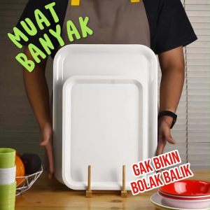 Nampan Baki Melamin 17inch Besar Mewah Ala Resto