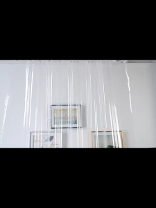 [COD]ม่านห้องน้ำ สีใส แบบใส กันน้ำ Shower curtain EVA 180x180cm/180x200cm Thicker Plastic