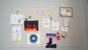 60*120cm Felt Message Board with 30 nails / Photo Wall Memo Notice Board / Felt Note Background Board / Felt Wall Sticker