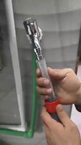 GEMUK Selang Semprotan Air Semprot Cuci Motor Mobil Siram Tanaman Selang Air Paketan 5 - 15 Meter Selang Air Anti Lumut Benang Dengan Konektor Keran