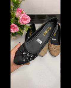 Diatello Sepatu Wanita Flatshoes Model Silang Kepang/Flatshoes Wanita Dewasa