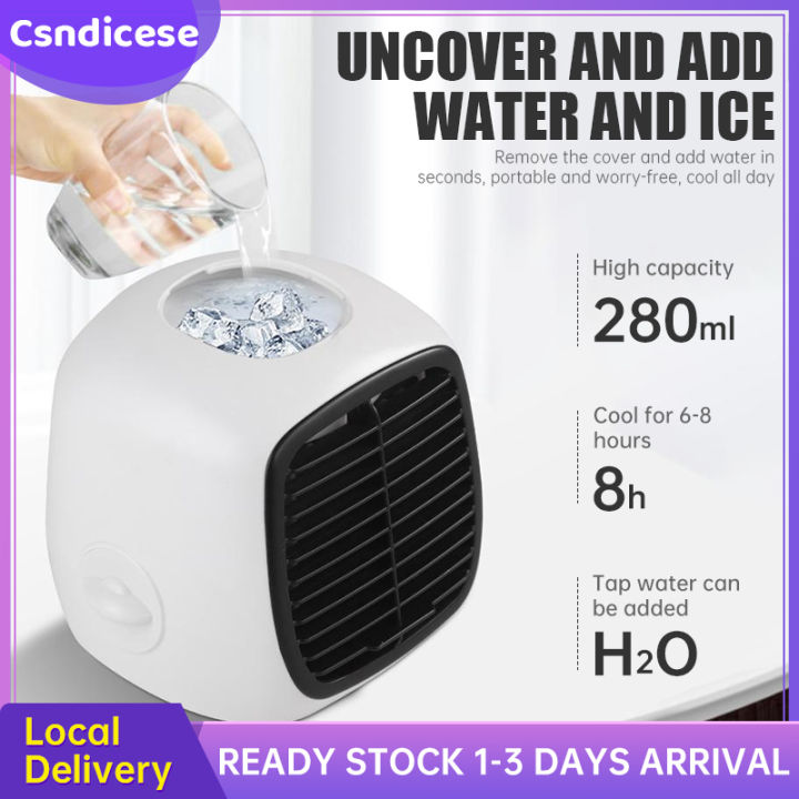 Portable Mini Air Cooler Mini Air Cooler Cooling Fan Arctic Air Table