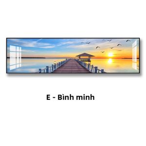 FENGHONGTAO | Tranh Trang Trí Hiện Đại Tối Giản Có Khung