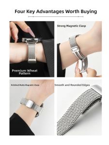 YOURSTAR | Metal High Quality Female Watch Strap