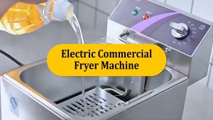 Electric Deep Fryer Pan Stainless Steel Large Capacity With Basket Commercial Home Use Safe Easy Clean Energy Saving For Fried Chicken Fish Potato