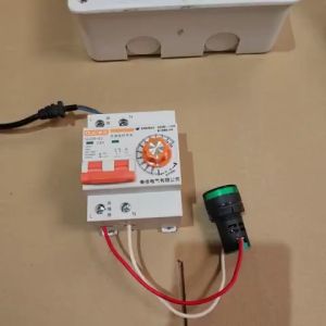 Công tắc hẹn giờ tắt công suất lớn 2P 63A QJC tối đa 120 phút Aptomat hẹn giờ