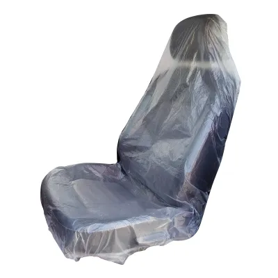 Thickened Plastic Car Seat Cushion Covers Disposable Auto Repair Shop Seat Protection Covers Car Maintenance Three Piece Set