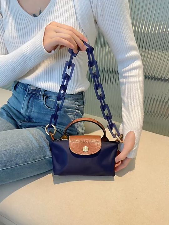 For Longchamp mini bag modification punching air eye buckle accessories ...