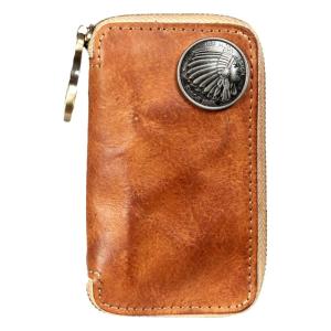 Mantime | Handmade Color Rubbed Top Grain Leather Key Pouch
