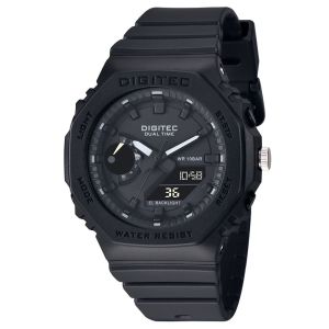 TERLARIS DIGITEC DA-3119T JAM TANGAN WANITA DOUBLE TIME ANTI AIR RENANG