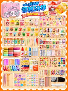 DIY Mini Bubble Tea Set Handmade Kit