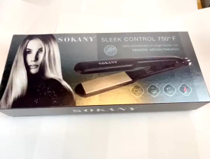 Hair Straightening Iron Lcd Display Irons Ceramic Tourmaline Ionic Flat Iron Hair  Straightener Straight Hair Splint